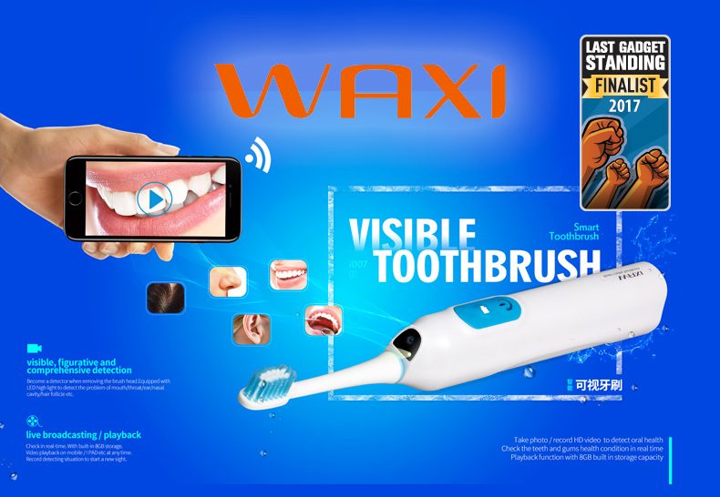 Intelligent visual toothbrush<br/>智能可视牙刷
